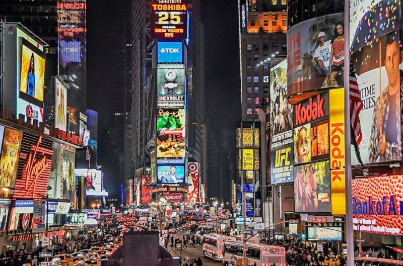 Smoking Weed in Times Square is not allowed